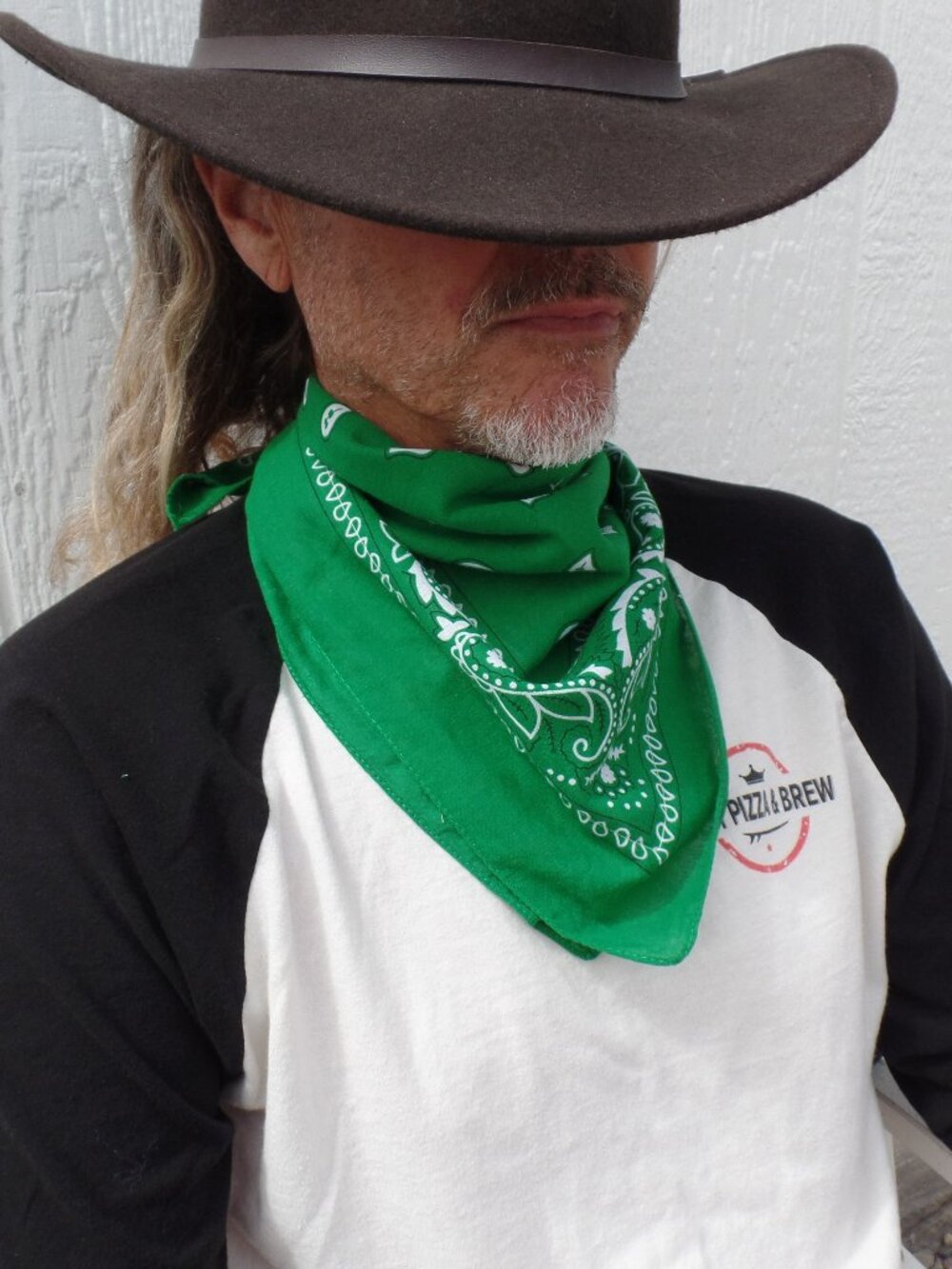 Hand Crafted Scarf Reversible Country Western Bandana - Picture 3 of 12